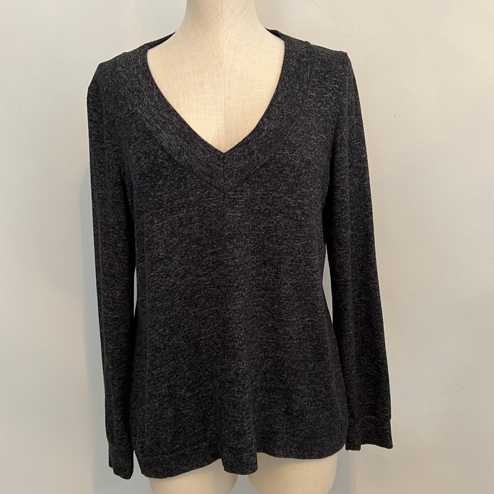 Sweater black with white and grey